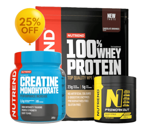 Pack Performance Pro Nutrend - Pré‑Treino+Proteína+Creatina