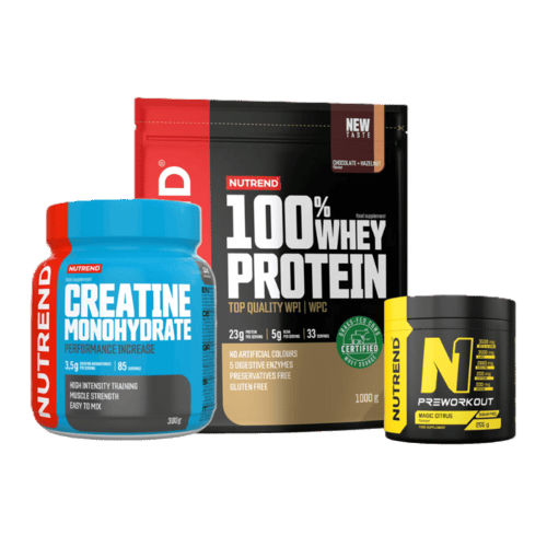 Pack Performance Pro Nutrend - Pré‑Treino+Proteína+Creatina