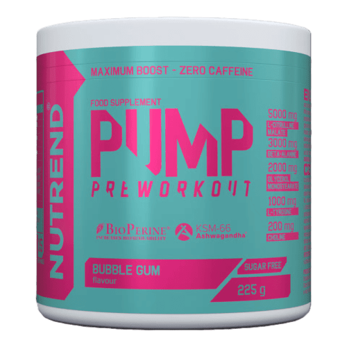 Pump Pre Workout - Energia, foco e resistência
