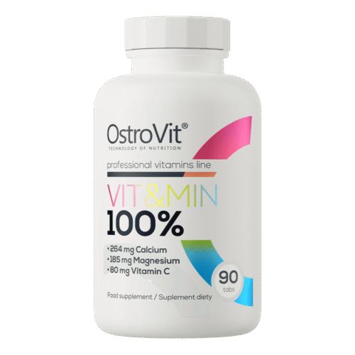 100% Vit&Min Ostrovit – Energia, imunidade e bem-estar