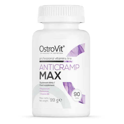 AntiMaxCramp90Tabs-SemFundo-2 Magnésio MAX Cãibras Ostrovit - Alívio das cãibras