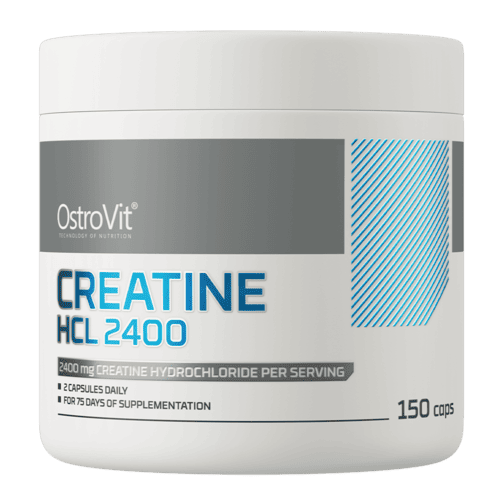 Creatina HCL 2400mg Ostrovit - Mais energia, força e resistência